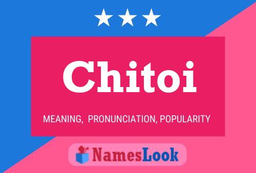 ملصق اسم Chitoi