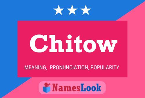 ملصق اسم Chitow