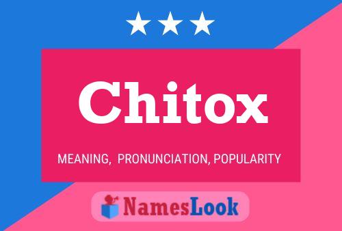 ملصق اسم Chitox