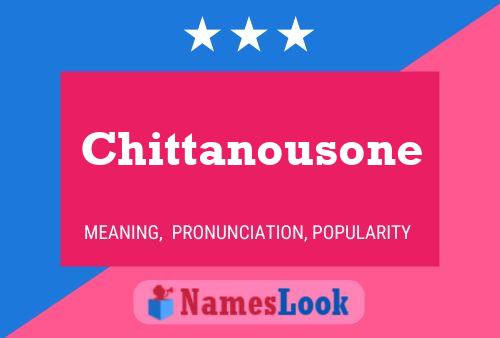 ملصق اسم Chittanousone