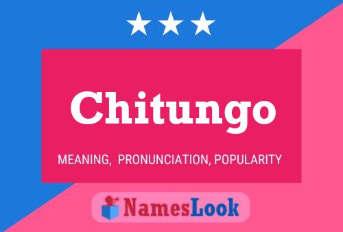 ملصق اسم Chitungo