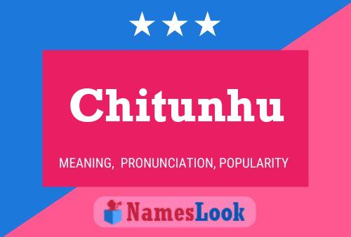 ملصق اسم Chitunhu