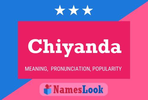 ملصق اسم Chiyanda