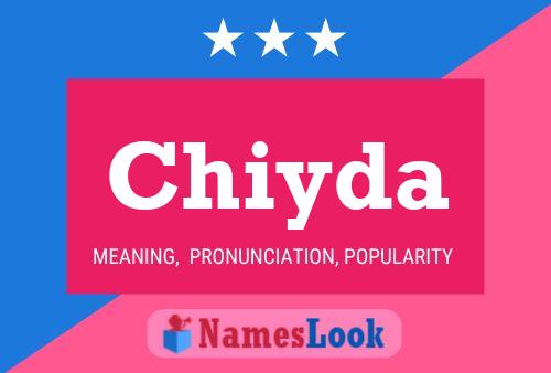 ملصق اسم Chiyda