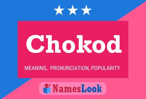 ملصق اسم Chokod