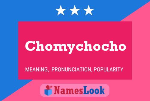 ملصق اسم Chomychocho