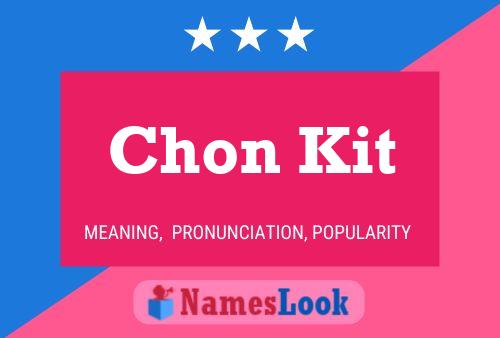 ملصق اسم Chon Kit