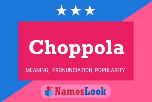 ملصق اسم Choppola