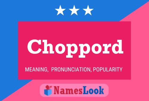 ملصق اسم Choppord