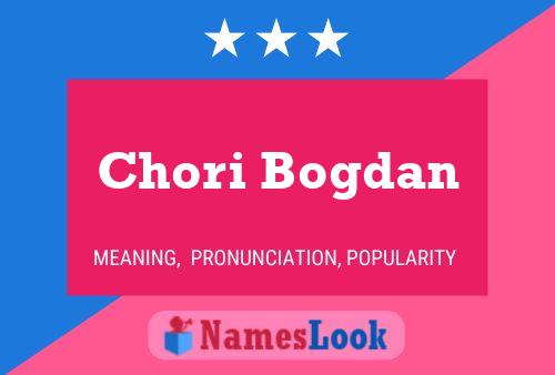 ملصق اسم Chori Bogdan