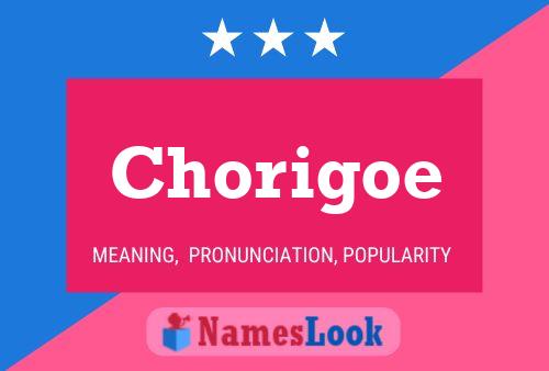 ملصق اسم Chorigoe