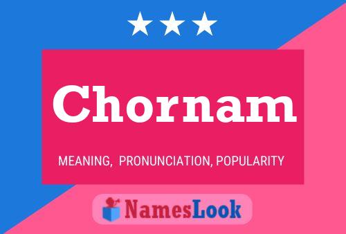 ملصق اسم Chornam