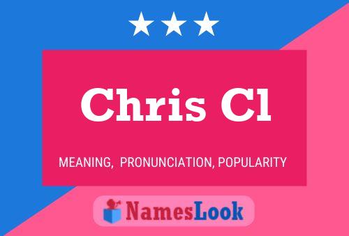 ملصق اسم Chris Cl