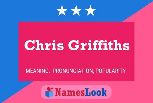 ملصق اسم Chris Griffiths