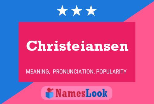 ملصق اسم Christeiansen