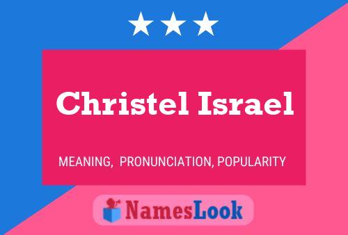 ملصق اسم Christel Israel