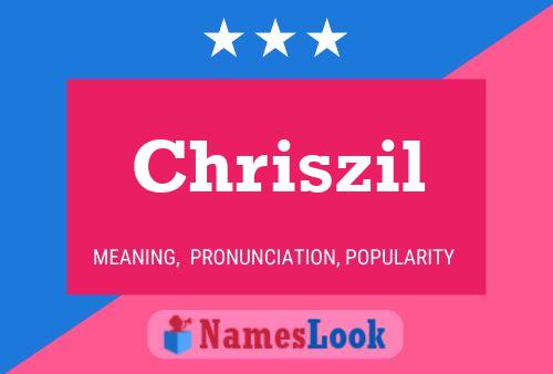 ملصق اسم Chriszil