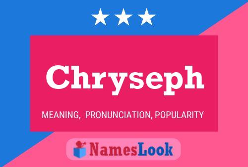 ملصق اسم Chryseph