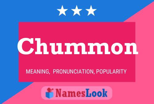 ملصق اسم Chummon