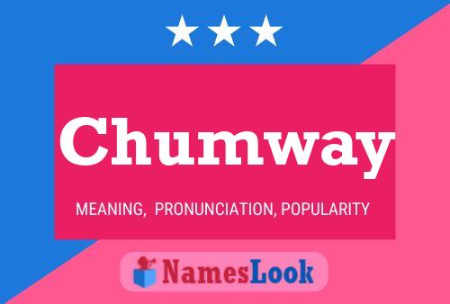 ملصق اسم Chumway