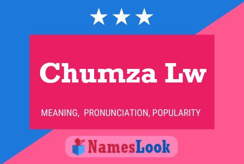 ملصق اسم Chumza Lw