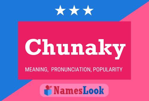 ملصق اسم Chunaky