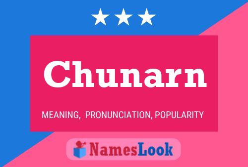 ملصق اسم Chunarn