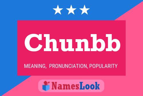 ملصق اسم Chunbb