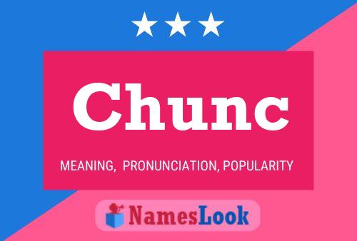 ملصق اسم Chunc