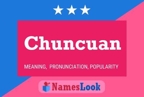 ملصق اسم Chuncuan