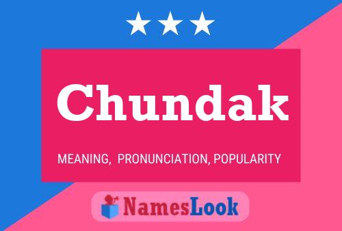 ملصق اسم Chundak