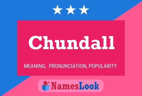 ملصق اسم Chundall