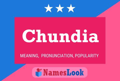 ملصق اسم Chundia