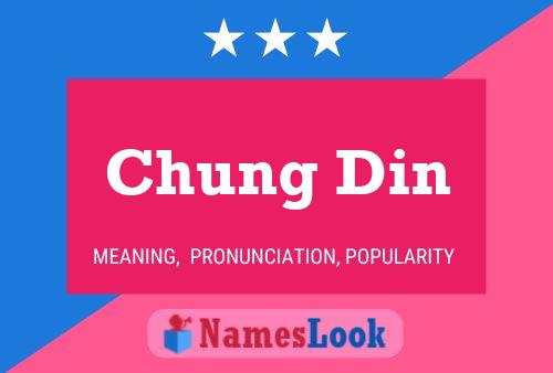 ملصق اسم Chung Din