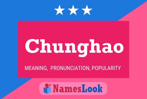 ملصق اسم Chunghao