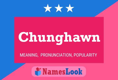 ملصق اسم Chunghawn