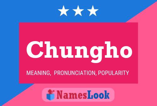 ملصق اسم Chungho