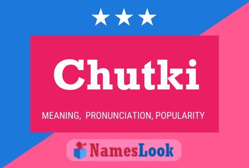 ملصق اسم Chutki