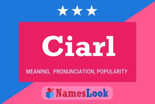 ملصق اسم Ciarl