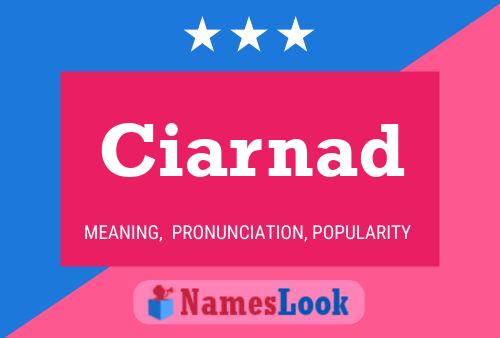 ملصق اسم Ciarnad