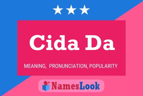 ملصق اسم Cida Da