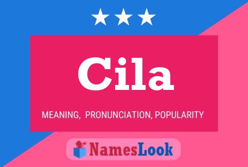 ملصق اسم Cila