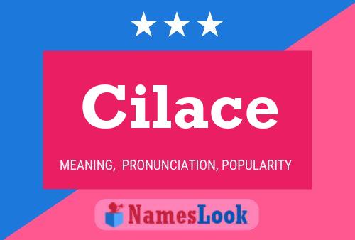 ملصق اسم Cilace