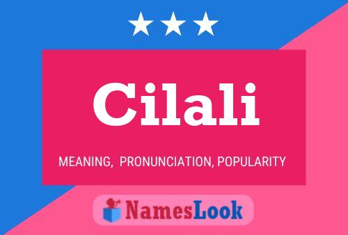 ملصق اسم Cilali