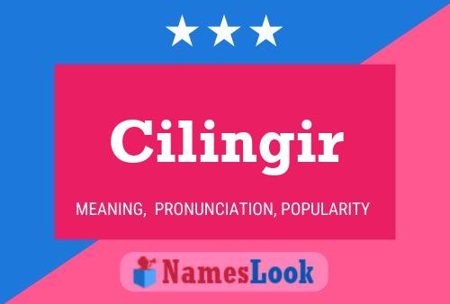 ملصق اسم Cilingir