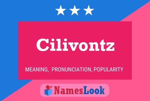 ملصق اسم Cilivontz