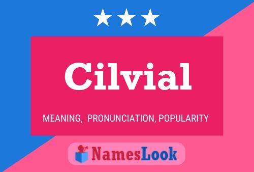 ملصق اسم Cilvial