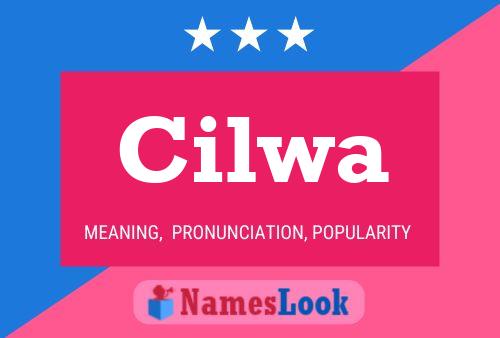 ملصق اسم Cilwa