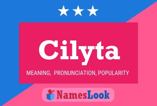 ملصق اسم Cilyta