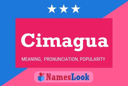 ملصق اسم Cimagua